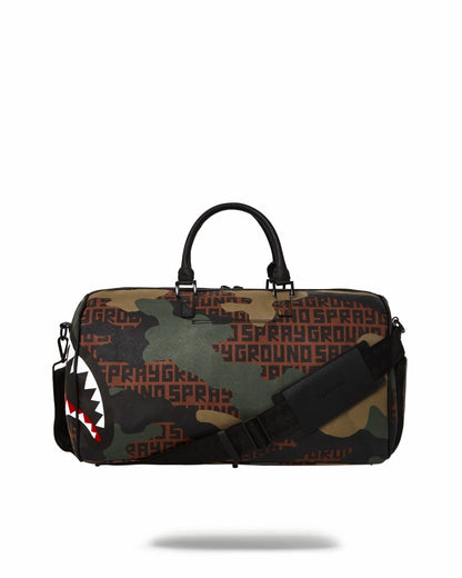 CAMO INFINITI DUFFLE | Sprayground Clearance