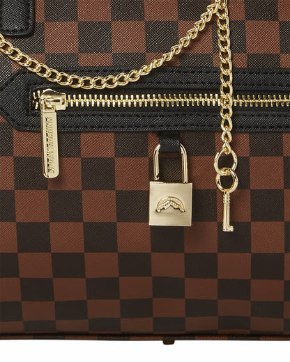 HENNY LOCK SHARKS IN PARIS MINI DUFFLE | Sprayground Discount