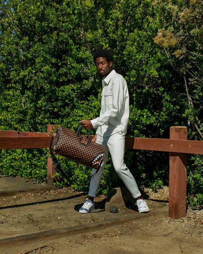 SHARKS IN PARIS UNSTOPPABLE DUFFLE | Sprayground for sale