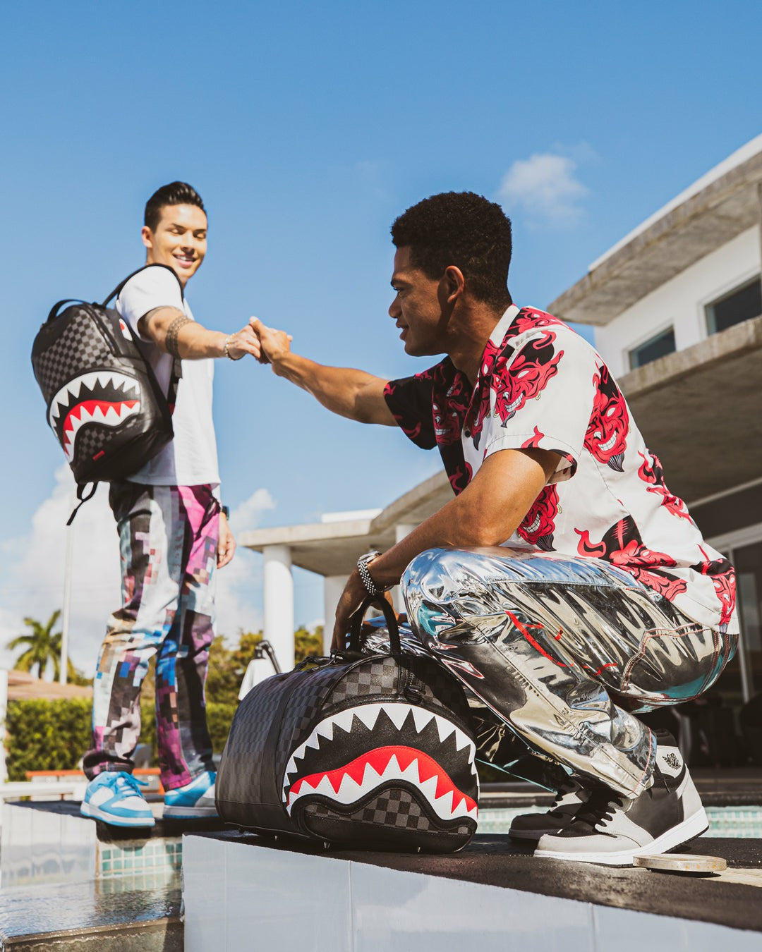 HENNY AIIR TO THE THRONE DUFFLE | Sprayground Discount