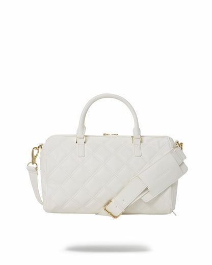 RIVIERA LE BLANC GOLD CHAIN SHARK MINI DUFFLE | Sprayground Clearance