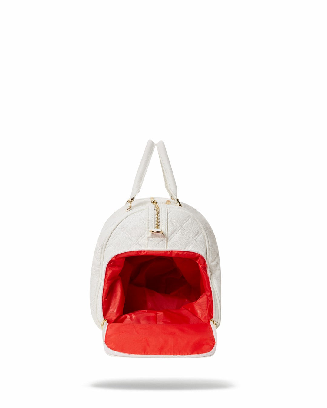 RIVIERA LE BLANC GOLD CHAIN SHARK DUFFLE | Sprayground Online