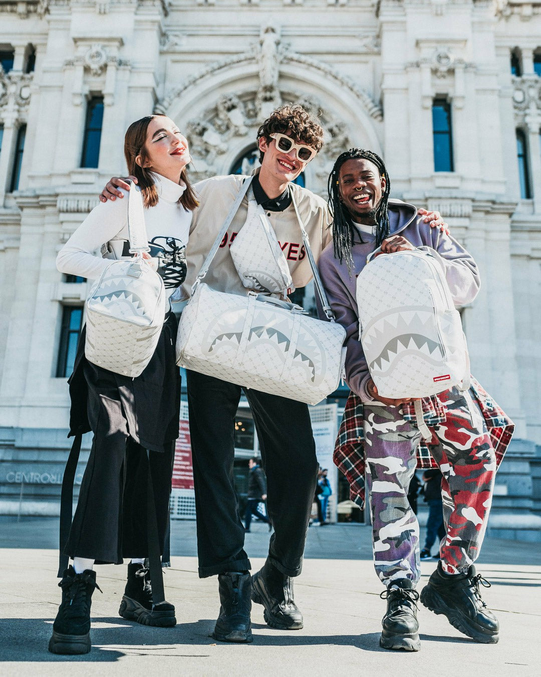 MONEY PATTERN POWDER EMPEROR DUFFLE | Sprayground US