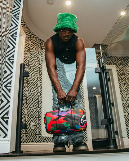 CAMOBURST MINI DUFFLE | Sprayground for sale