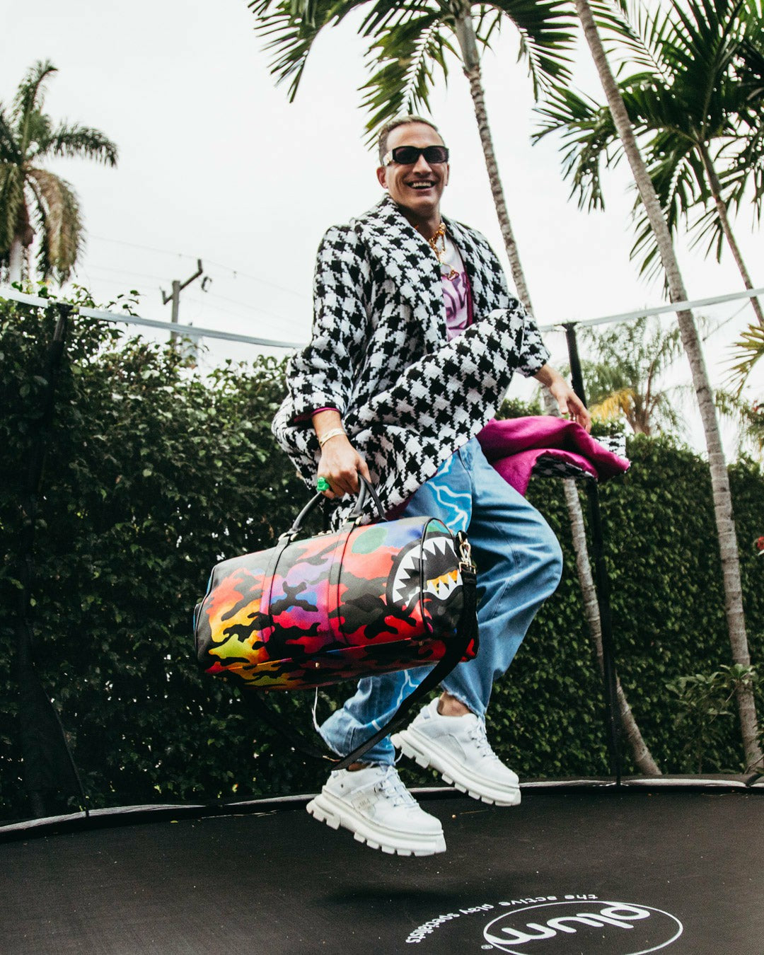 CAMOBURST EMPEROR DUFFLE | Sprayground Clearance