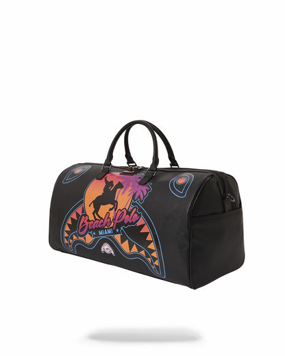 MIAMI BEACH POLO COLLAB DUFFLE (BLACK) | Sprayground Online