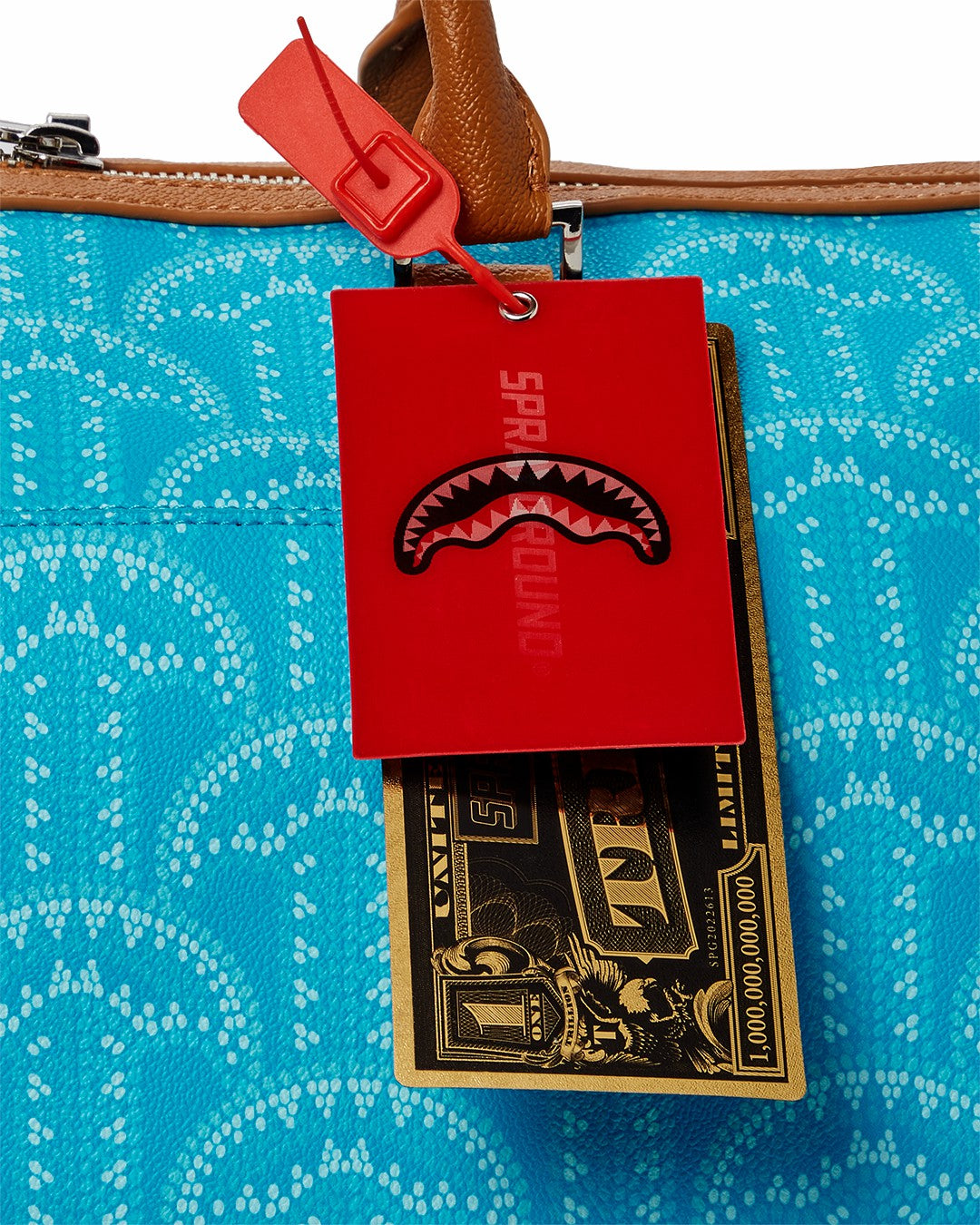 ILLUCHAINS TURQ DUFFLE | Sprayground US