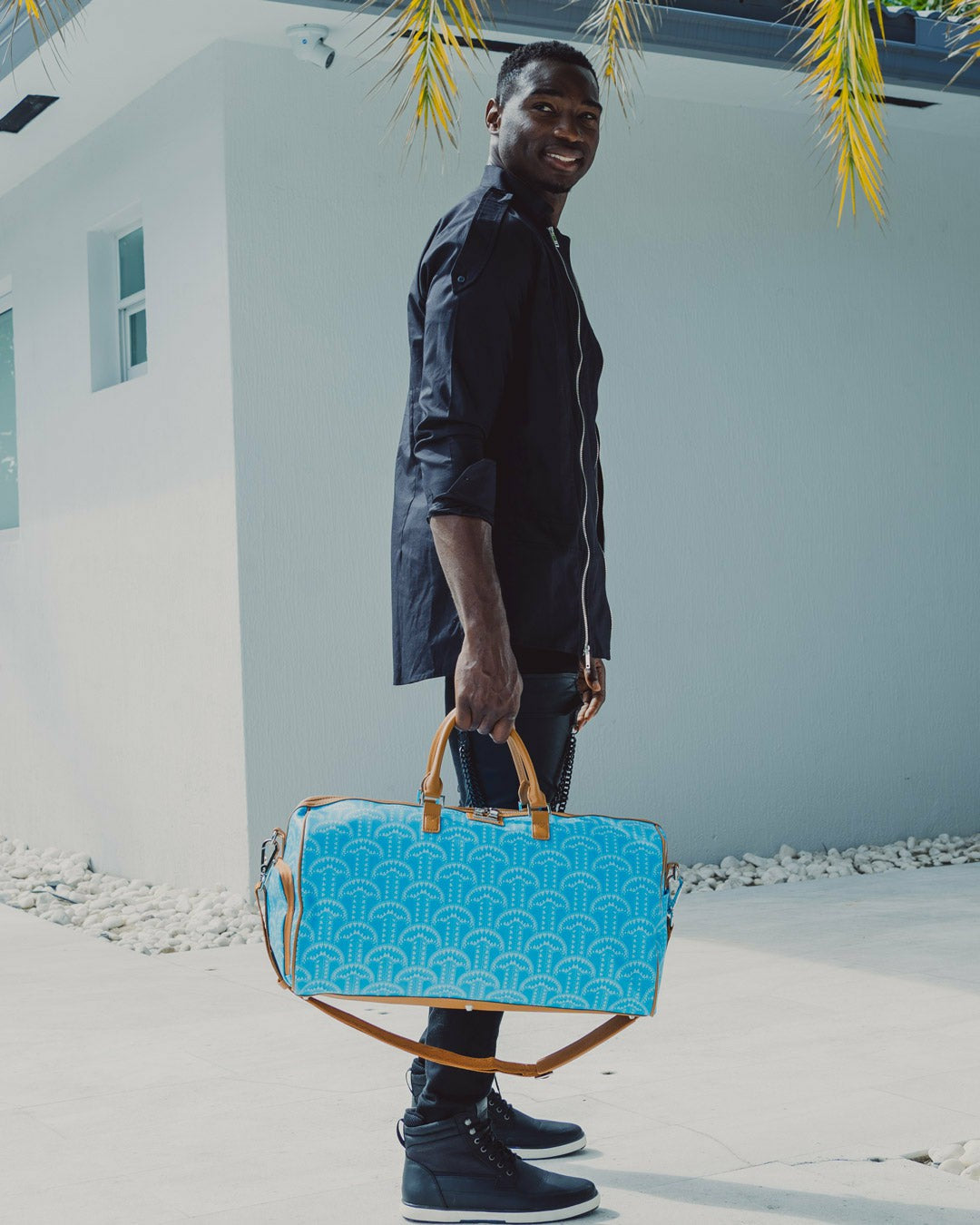 ILLUCHAINS TURQ DUFFLE | Sprayground US
