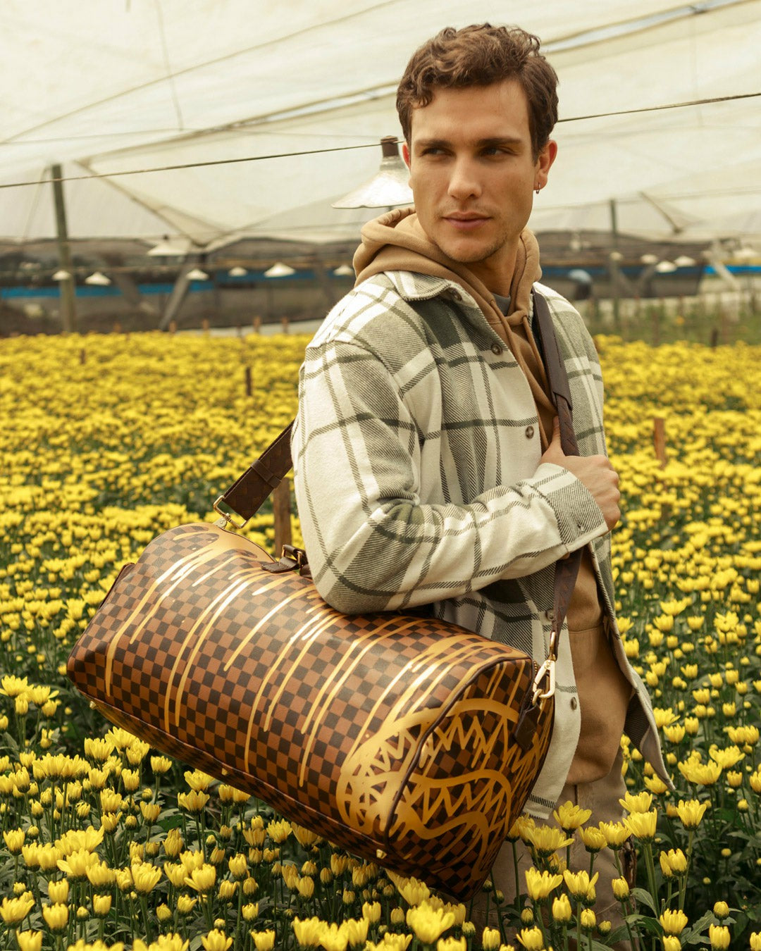 PARIS PAINT EMPEROR DUFFLE | Sprayground for sale