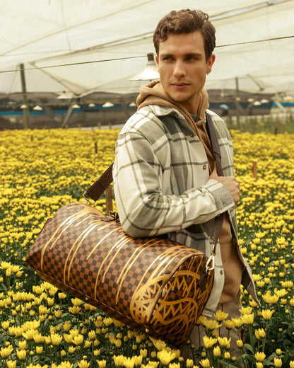 PARIS PAINT EMPEROR DUFFLE | Sprayground for sale