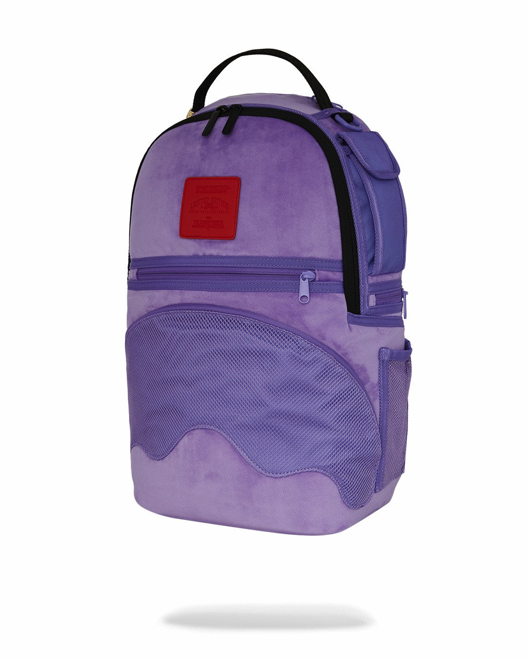 NOOO WAY!!! A REVERSIBLE BACKPACK - PURPLE VELOUR TO OG SHARKS IN PARI | Sprayground US