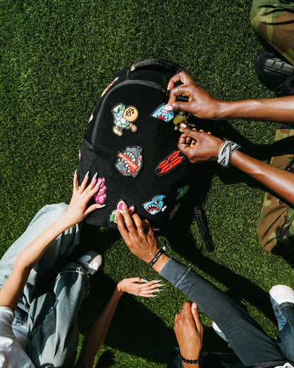STUCK ON YA - VELCRO PATCH BACKPACK | Sprayground sale