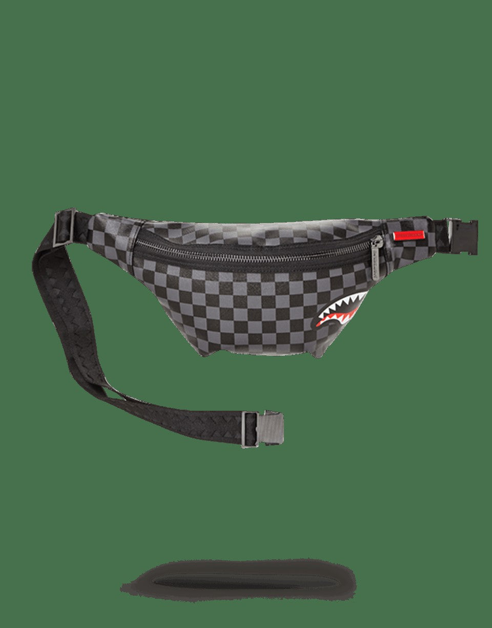 SHARKS IN PARIS (BLACK CHECKERED EDITION) CROSSBODY | Sprayground Near Me