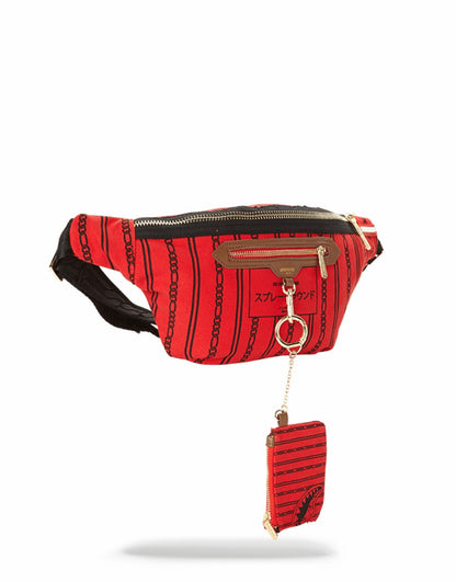 REVERSE SHARKS IN PARIS CROSSBODY (RED) | Sprayground Discount