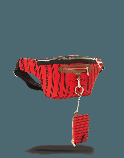 REVERSE SHARKS IN PARIS CROSSBODY (RED) | Sprayground Discount