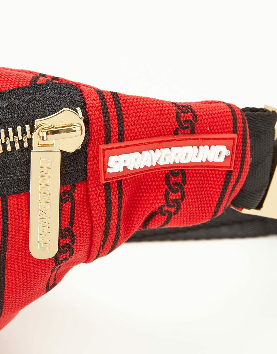 REVERSE SHARKS IN PARIS CROSSBODY (RED) | Sprayground Discount