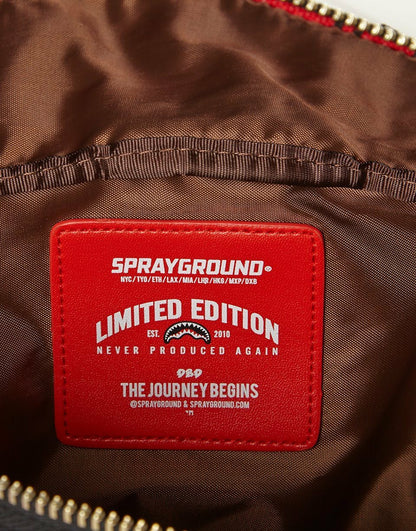 REVERSE SHARKS IN PARIS CROSSBODY (RED) | Sprayground Discount