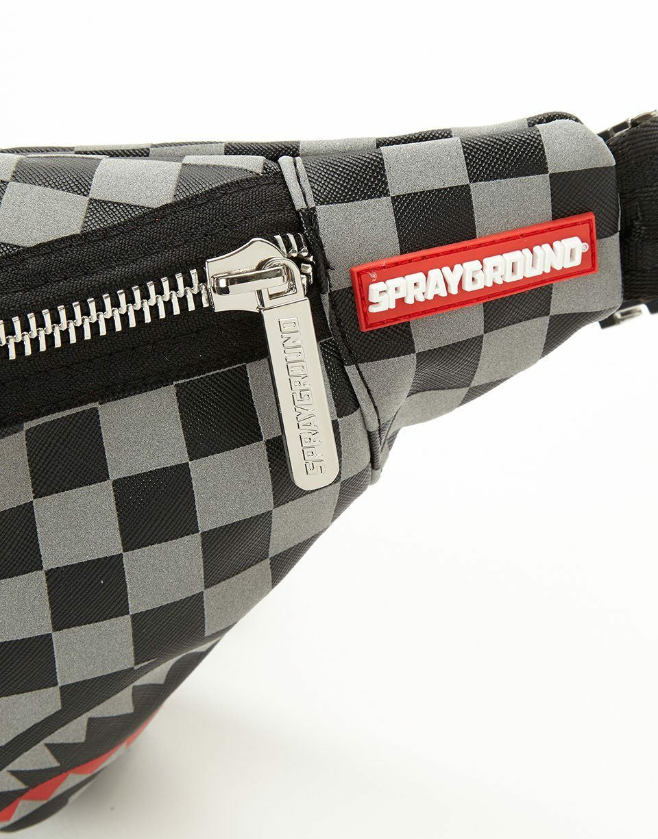 REFLECTIVE SHARKS IN PARIS CROSSBODY | Sprayground for sale