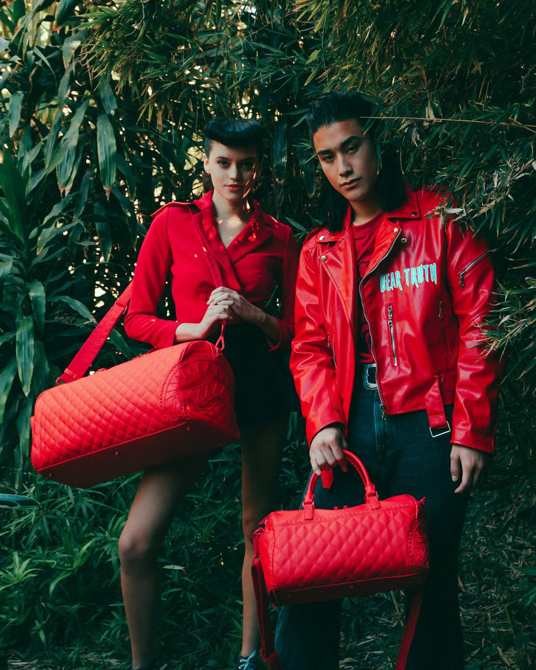RED RIVIERA MINI DUFFLE | Sprayground sale