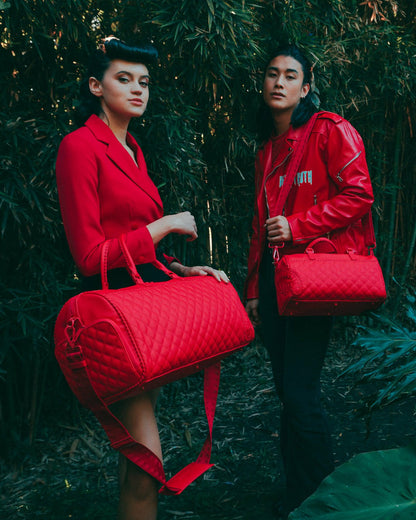 RED RIVIERA MINI DUFFLE | Sprayground sale