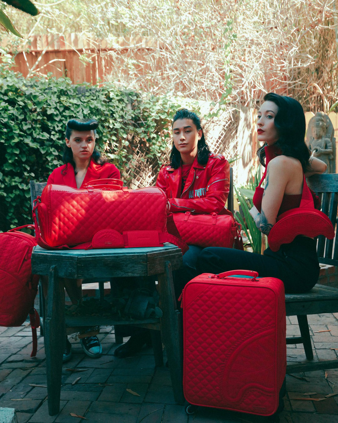 RED RIVIERA MINI DUFFLE | Sprayground sale
