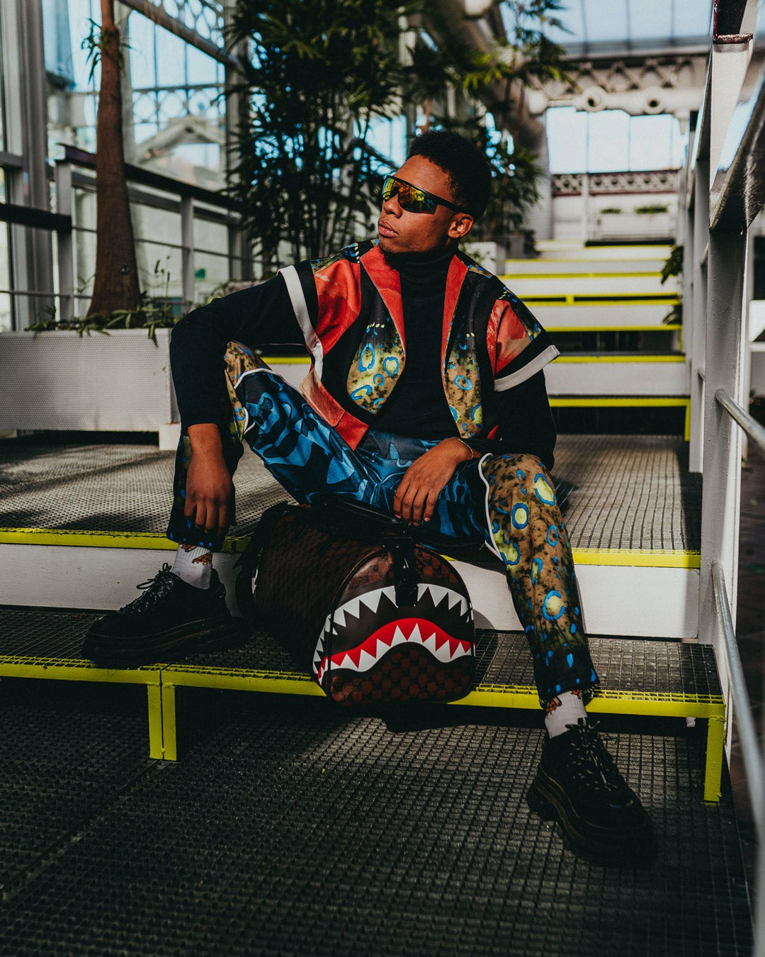 SHARKS AND SKULLS DUFFLE | Sprayground Near Me