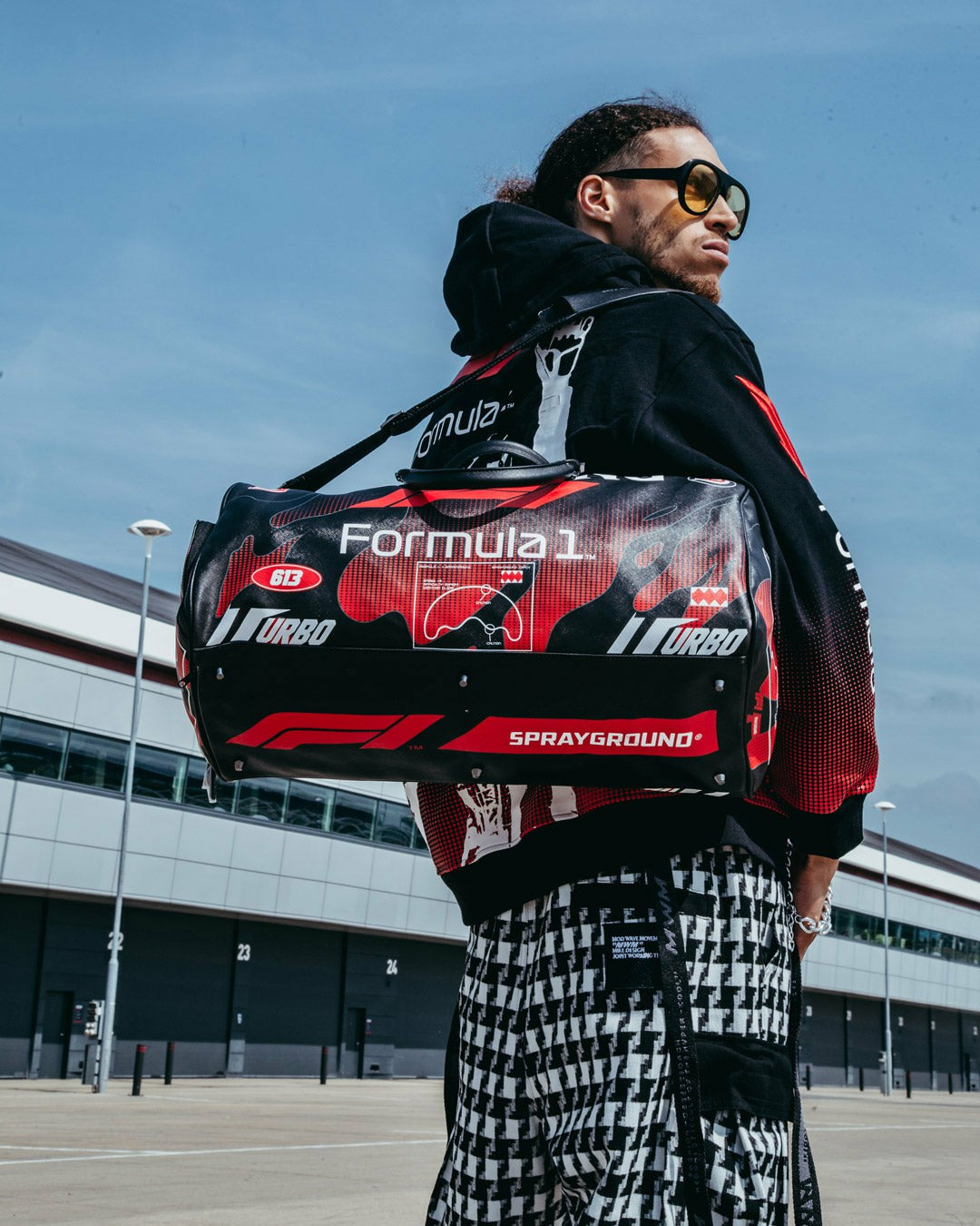 FORMULA 1 MENACING DUFFLE | Sprayground Discount