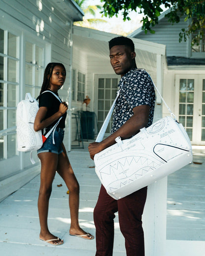 TECHNICAL CUT & SHARK DUFFLE | Sprayground for sale