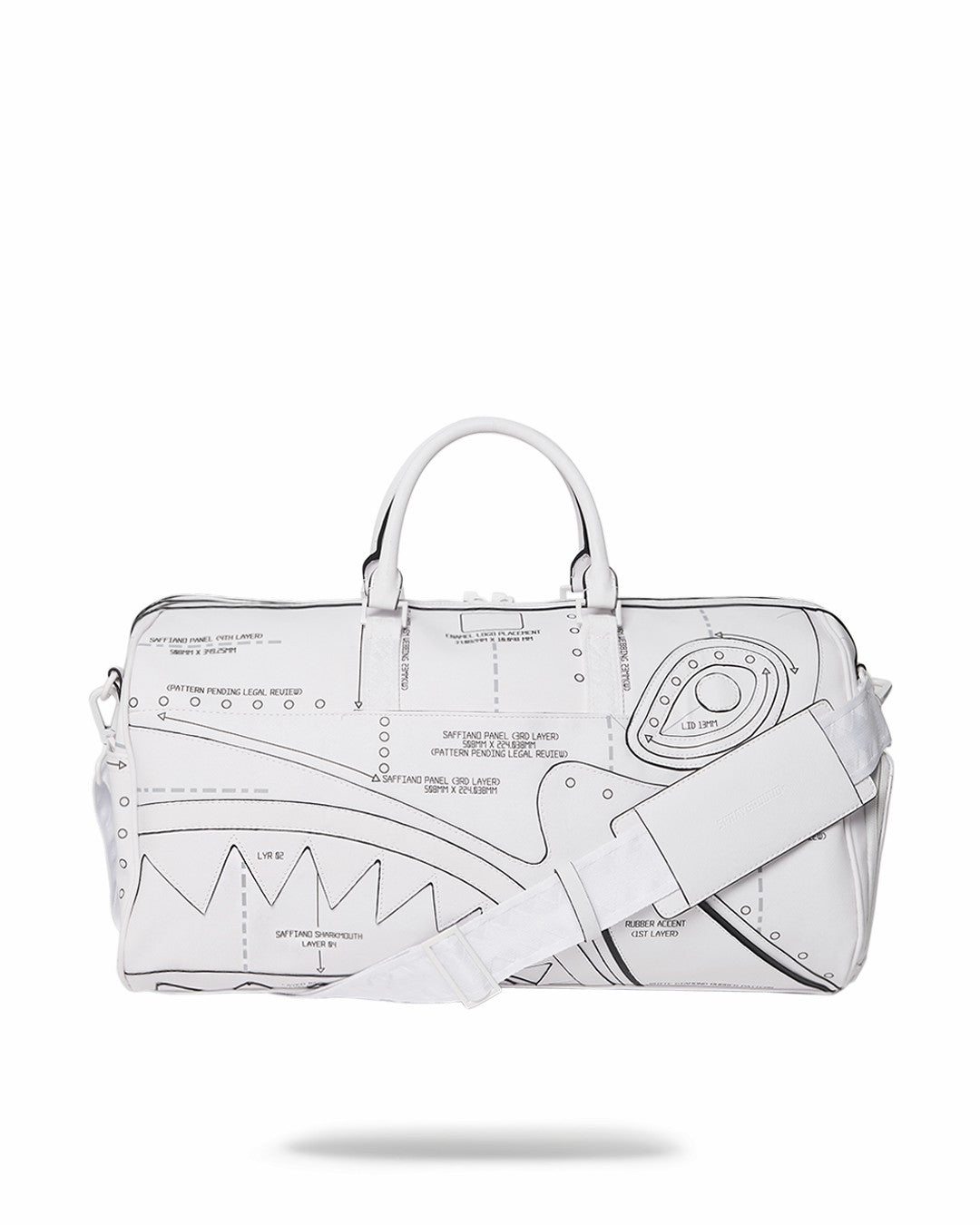 TECHNICAL CUT & SHARK DUFFLE | Sprayground for sale
