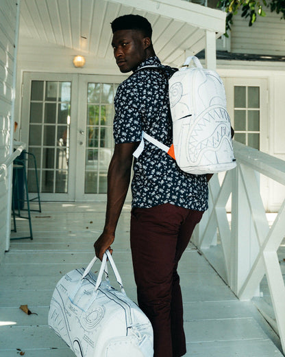 TECHNICAL CUT & SHARK DUFFLE | Sprayground for sale