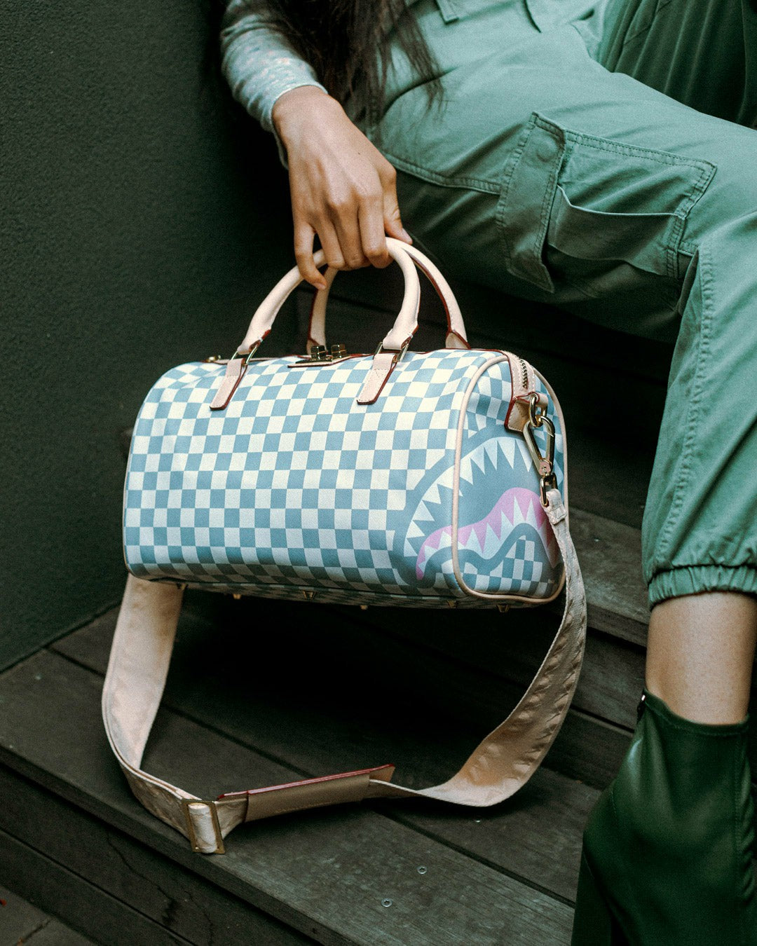 ROSE ALL DAY LA PALAIS MINI DUFFLE | Sprayground Near Me