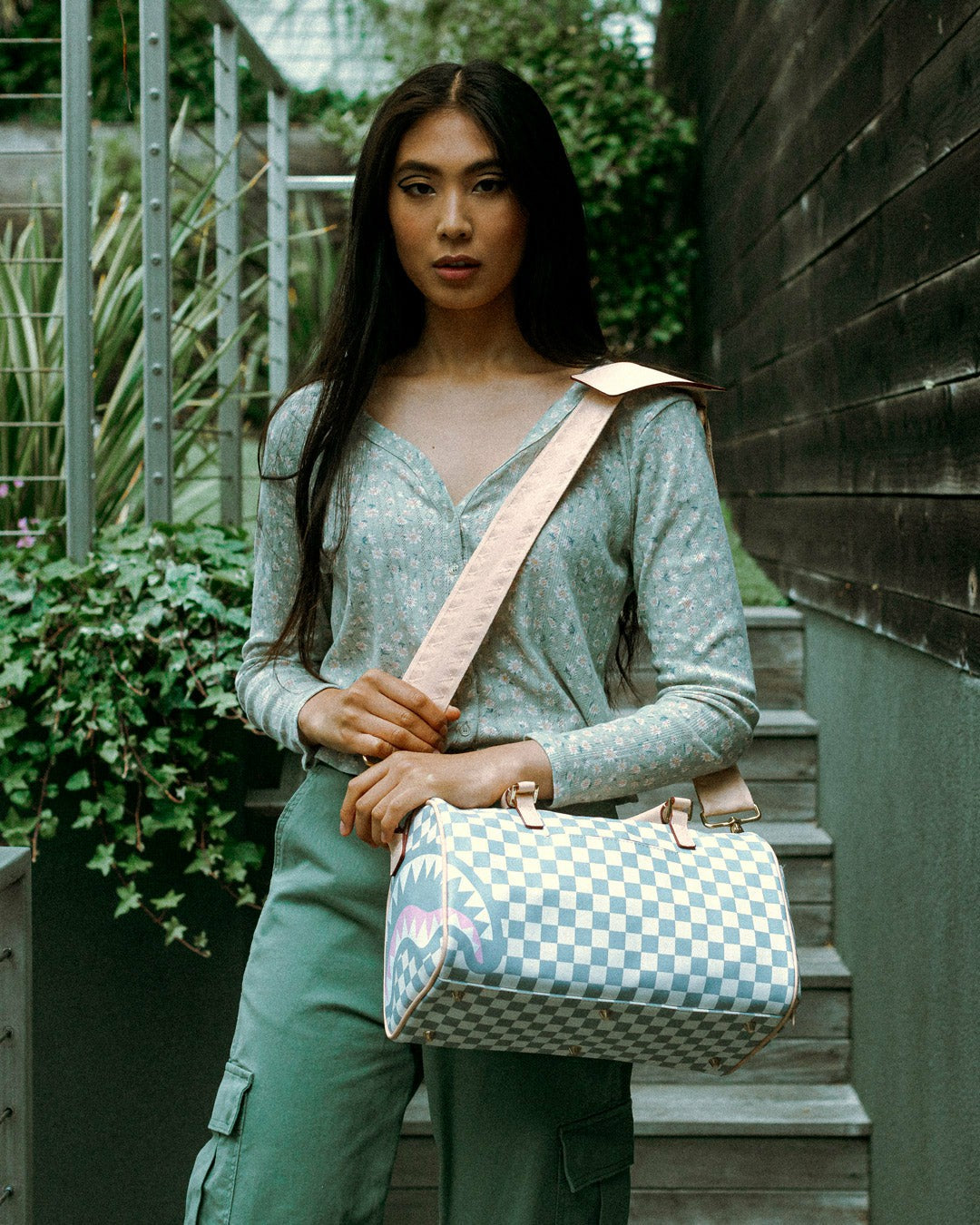 ROSE ALL DAY LA PALAIS MINI DUFFLE | Sprayground Near Me