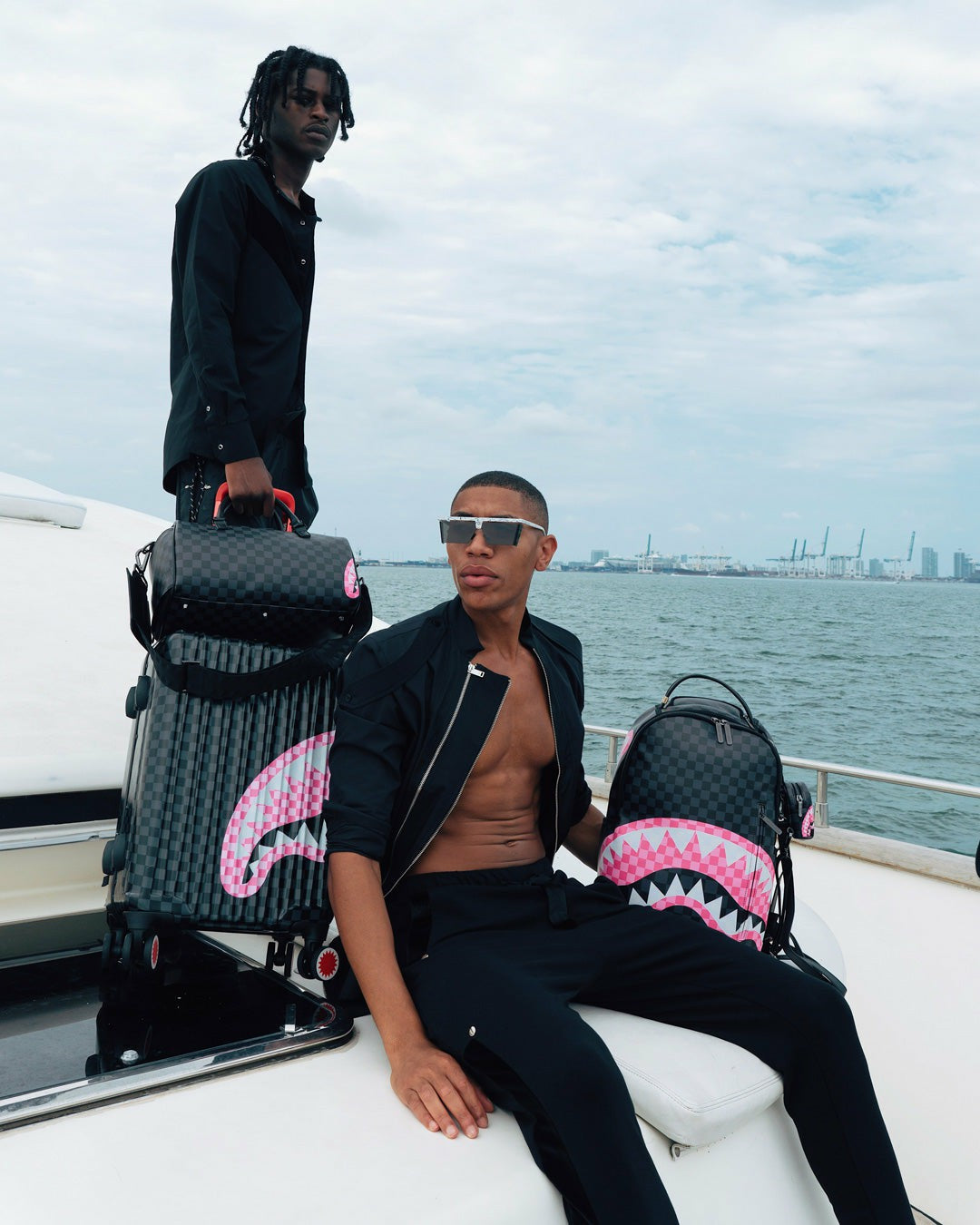 SHARKS IN CANDY MINI DUFFLE | Sprayground Clearance