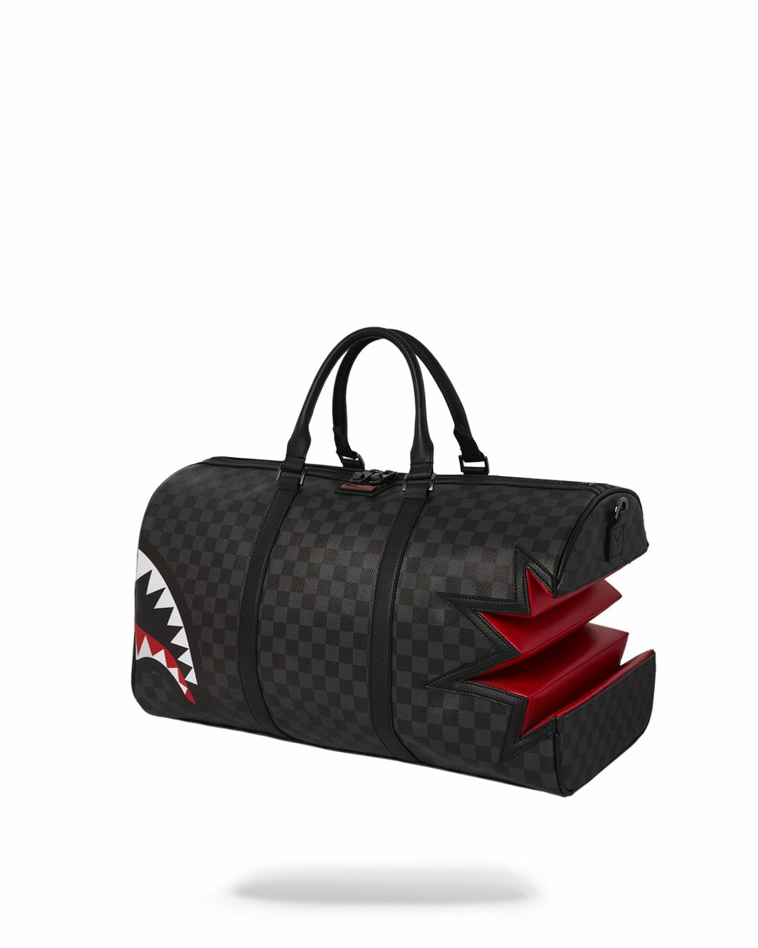 SHARK BITE SHARKS IN PARIS GRAY DUFFLE | Sprayground Online