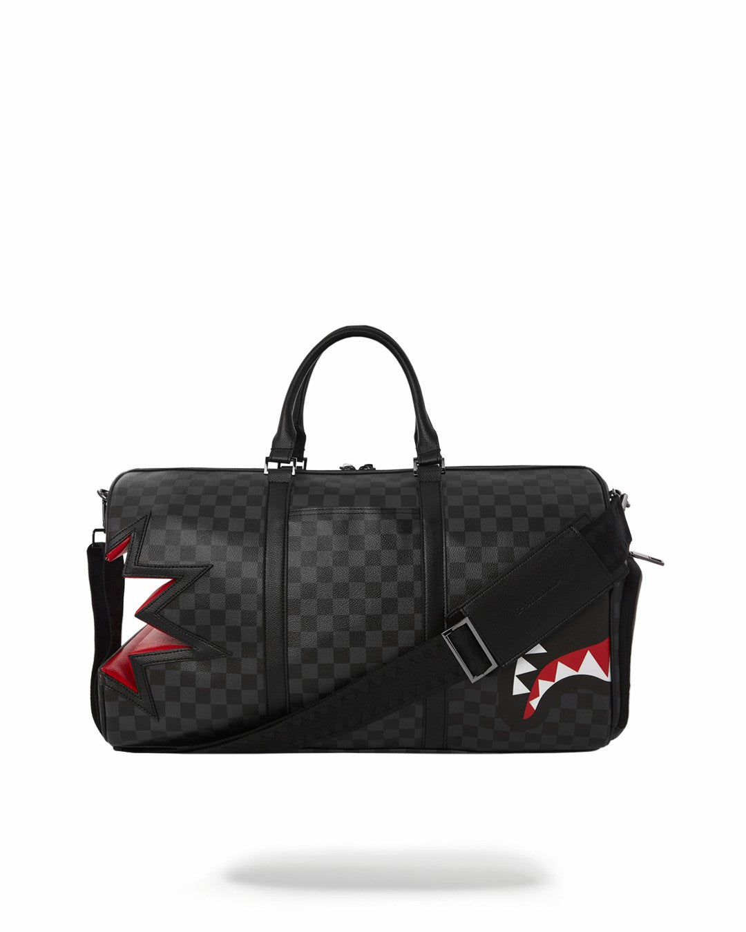 SHARK BITE SHARKS IN PARIS GRAY DUFFLE | Sprayground Online