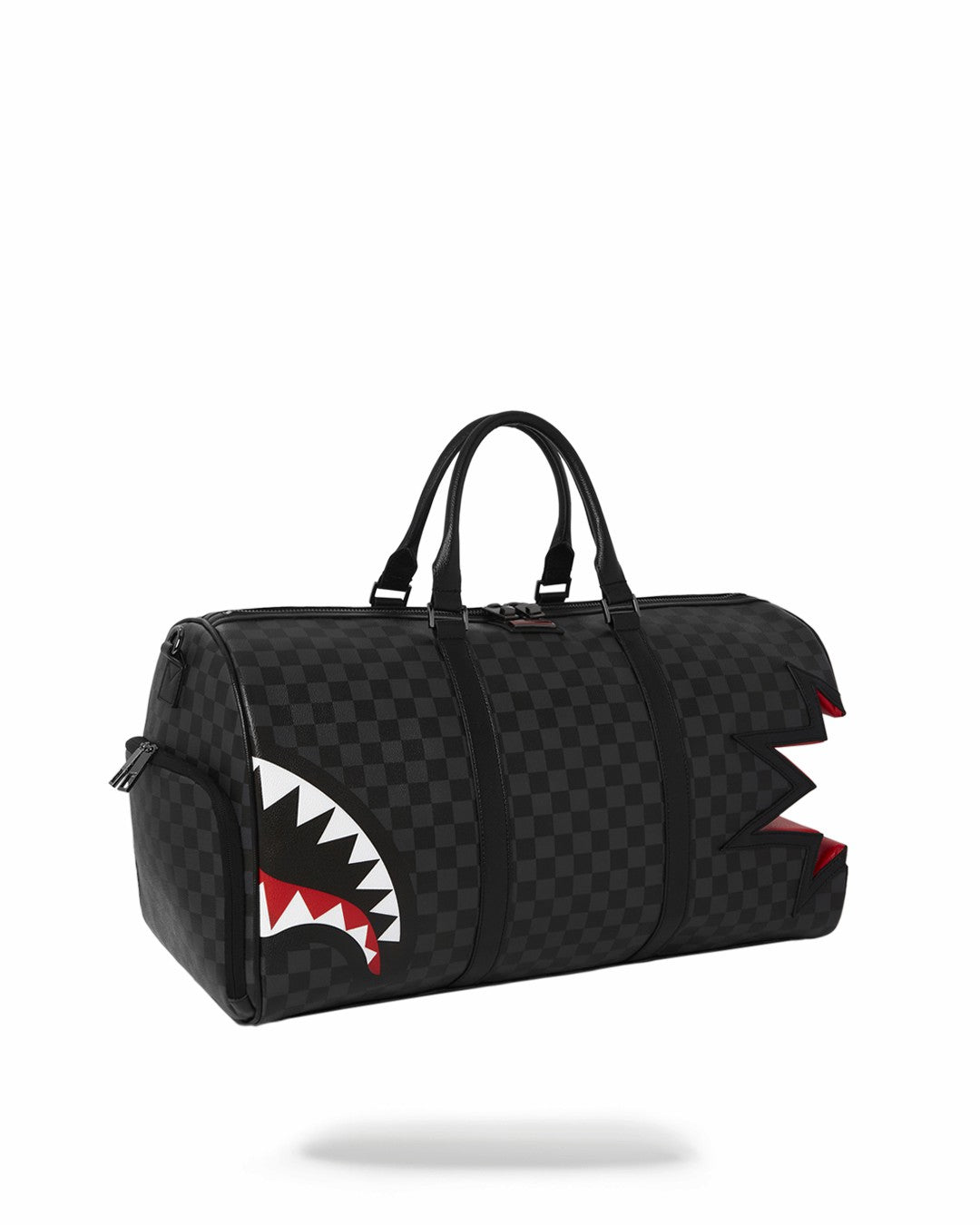 SHARK BITE SHARKS IN PARIS GRAY DUFFLE | Sprayground Online