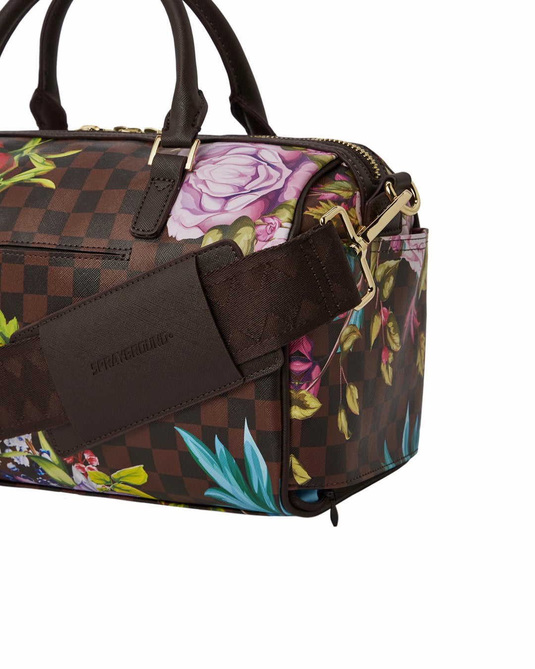 GARDEN OF SHARKS MINI DUFFLE | Sprayground for sale