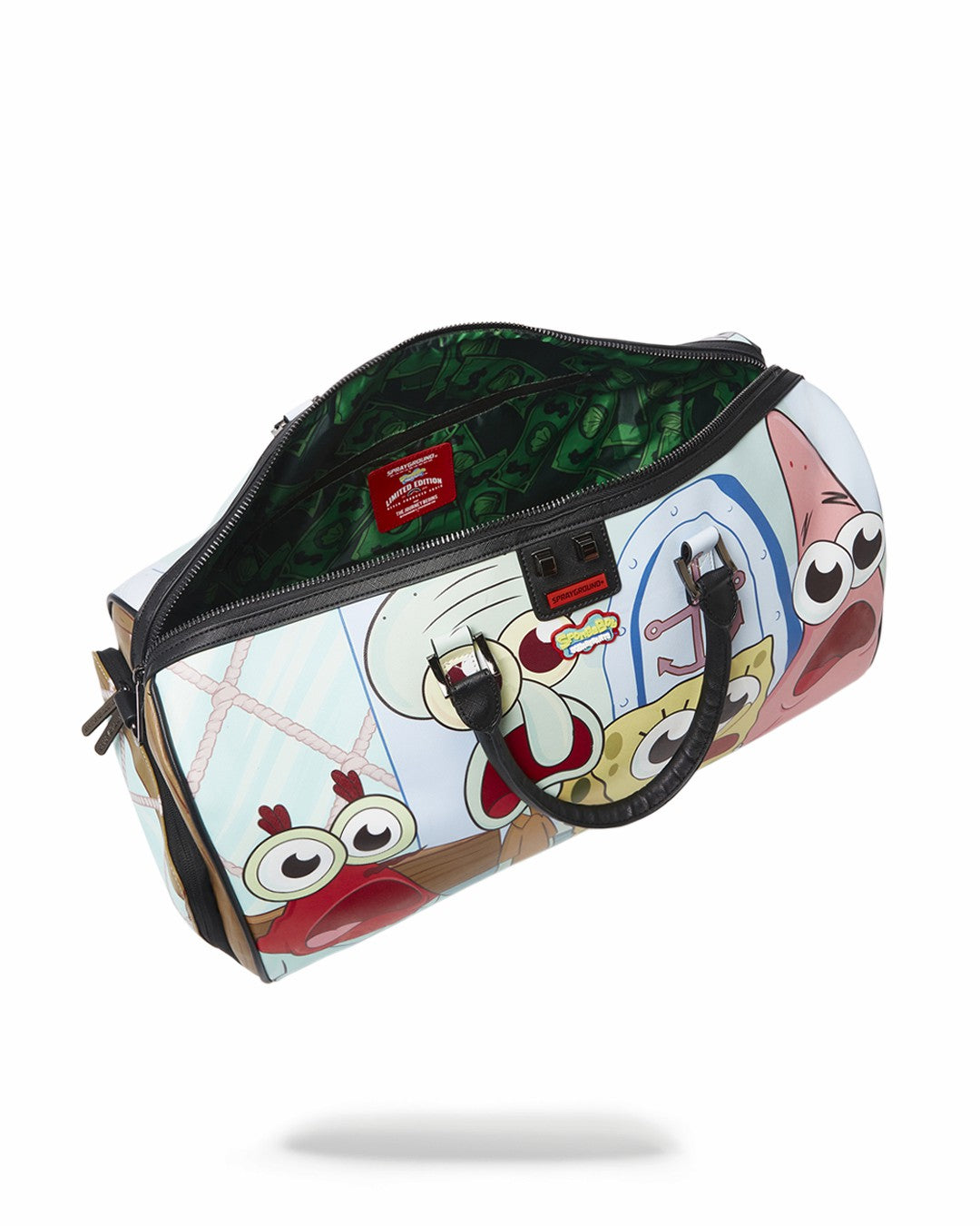 SPONGEBOB SHARK CREW EMPEROR DUFFLE | Sprayground Clearance