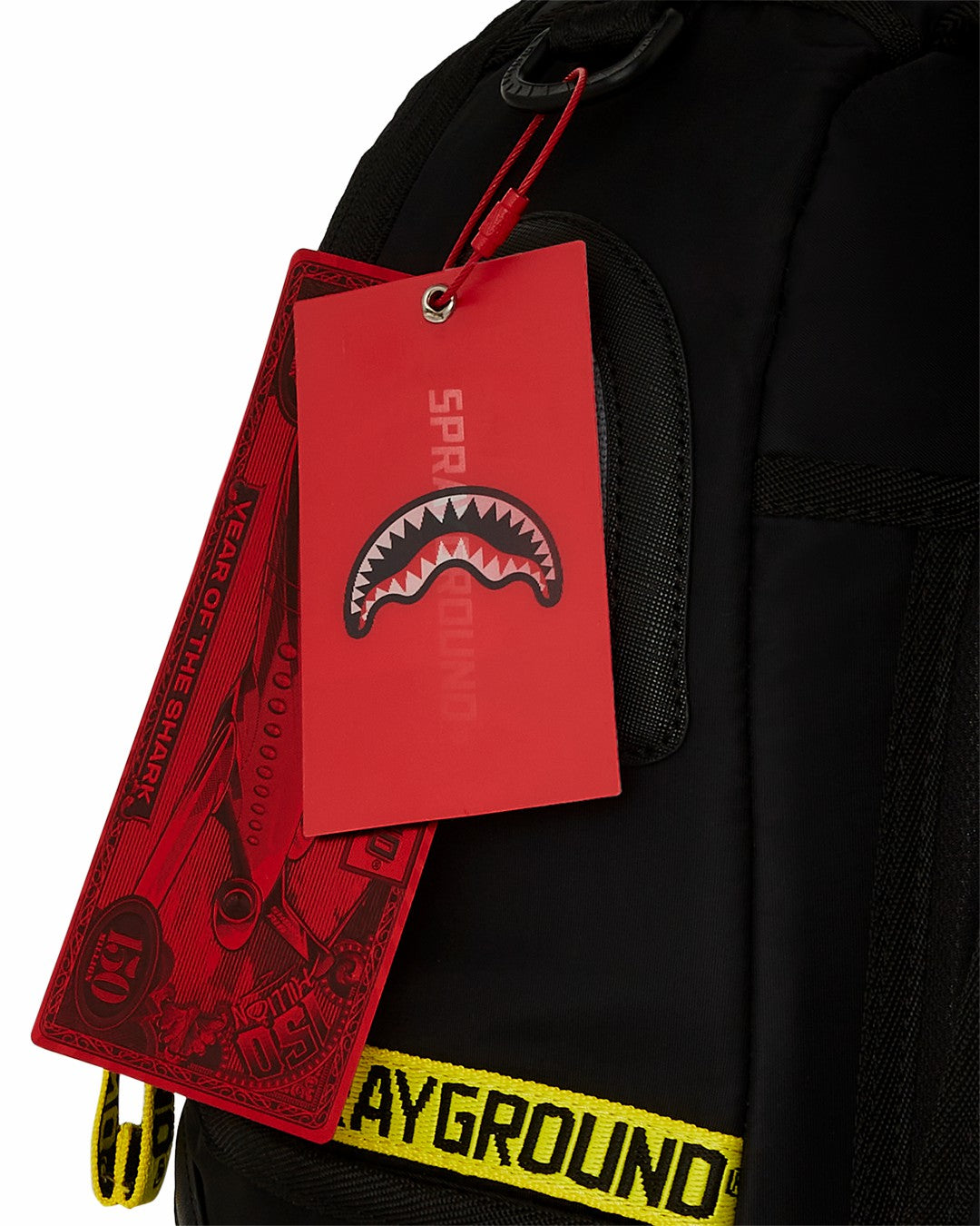 SHARK CENTRAL PARACHUTE DLX SATIN BACKPACK | Sprayground Online