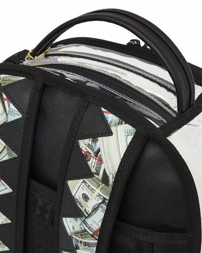 CLEAR BACKPACK - MONEY CHOMP | Sprayground for sale