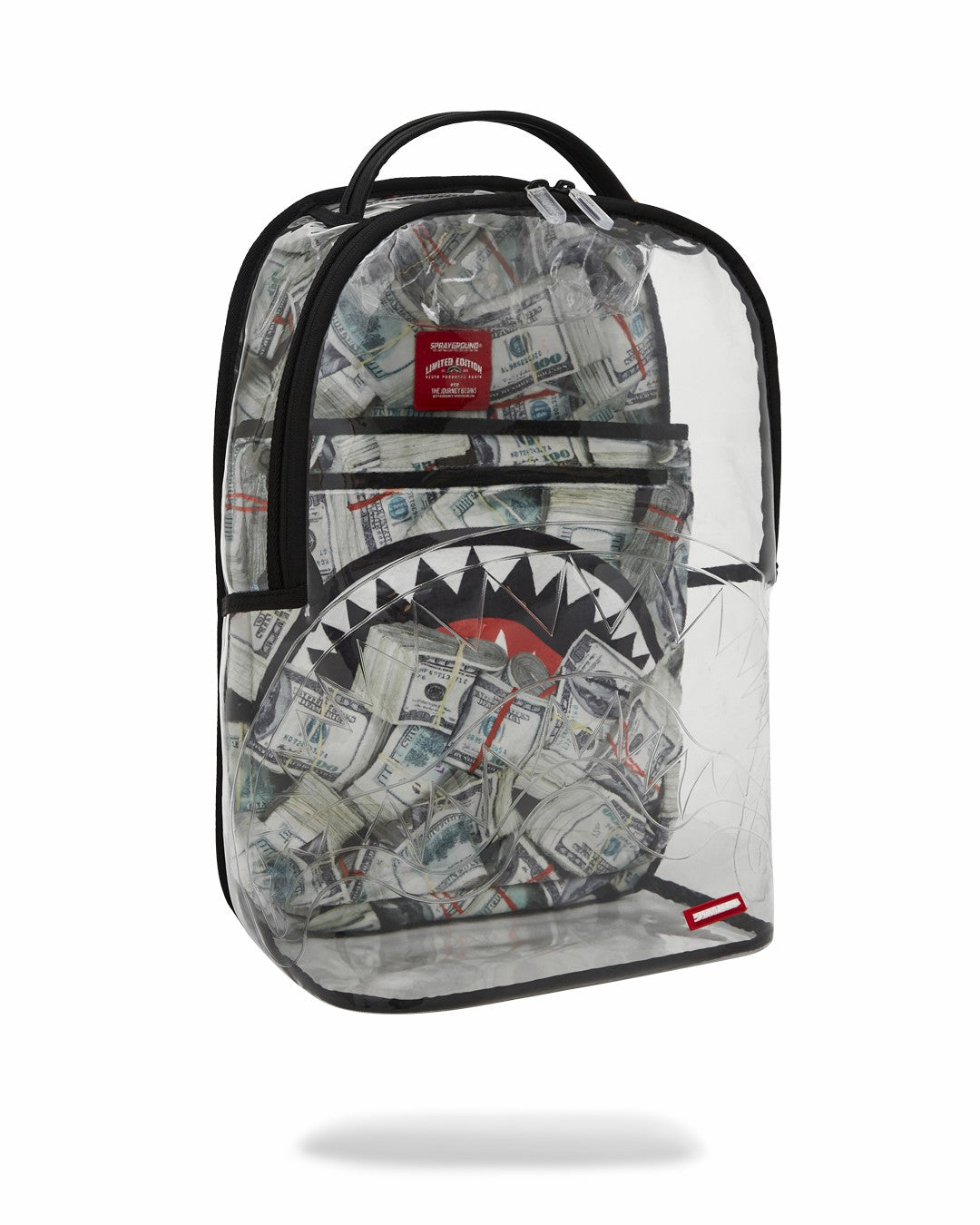 CLEAR BACKPACK - MONEY CHOMP | Sprayground for sale