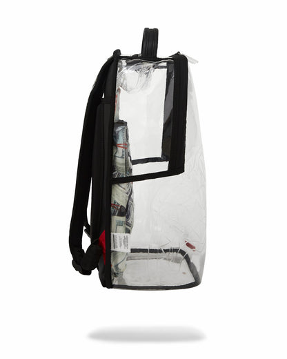 CLEAR BACKPACK - MONEY CHOMP | Sprayground for sale