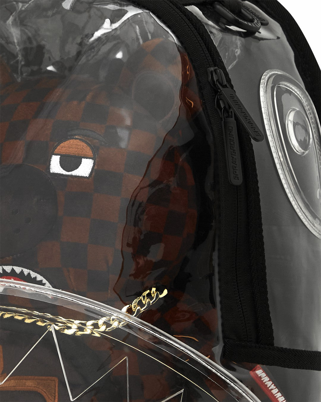 CLEAR BACKPACK - SHARKS IN PARIS BEAR | Sprayground Clearance