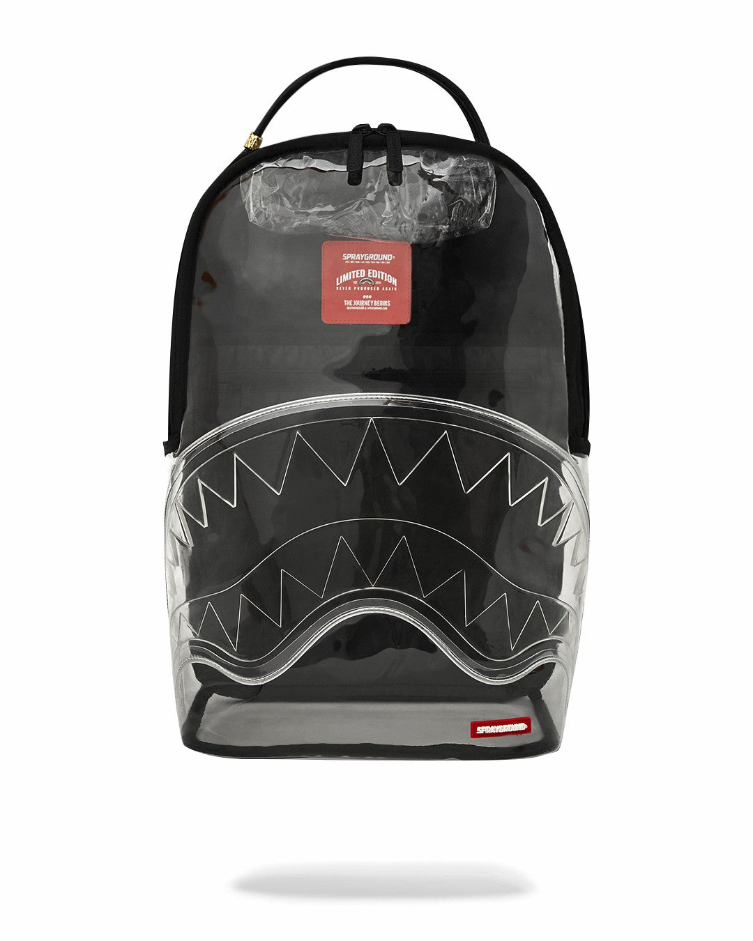 CLEAR BACKPACK - SHARKS IN PARIS BEAR | Sprayground Clearance