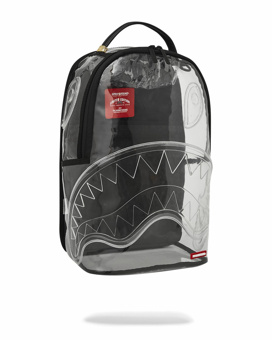 CLEAR BACKPACK - SHARKS IN PARIS BEAR | Sprayground Clearance