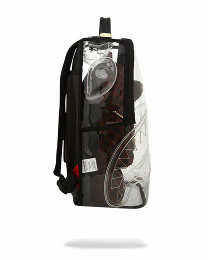 CLEAR BACKPACK - SHARKS IN PARIS BEAR | Sprayground Clearance