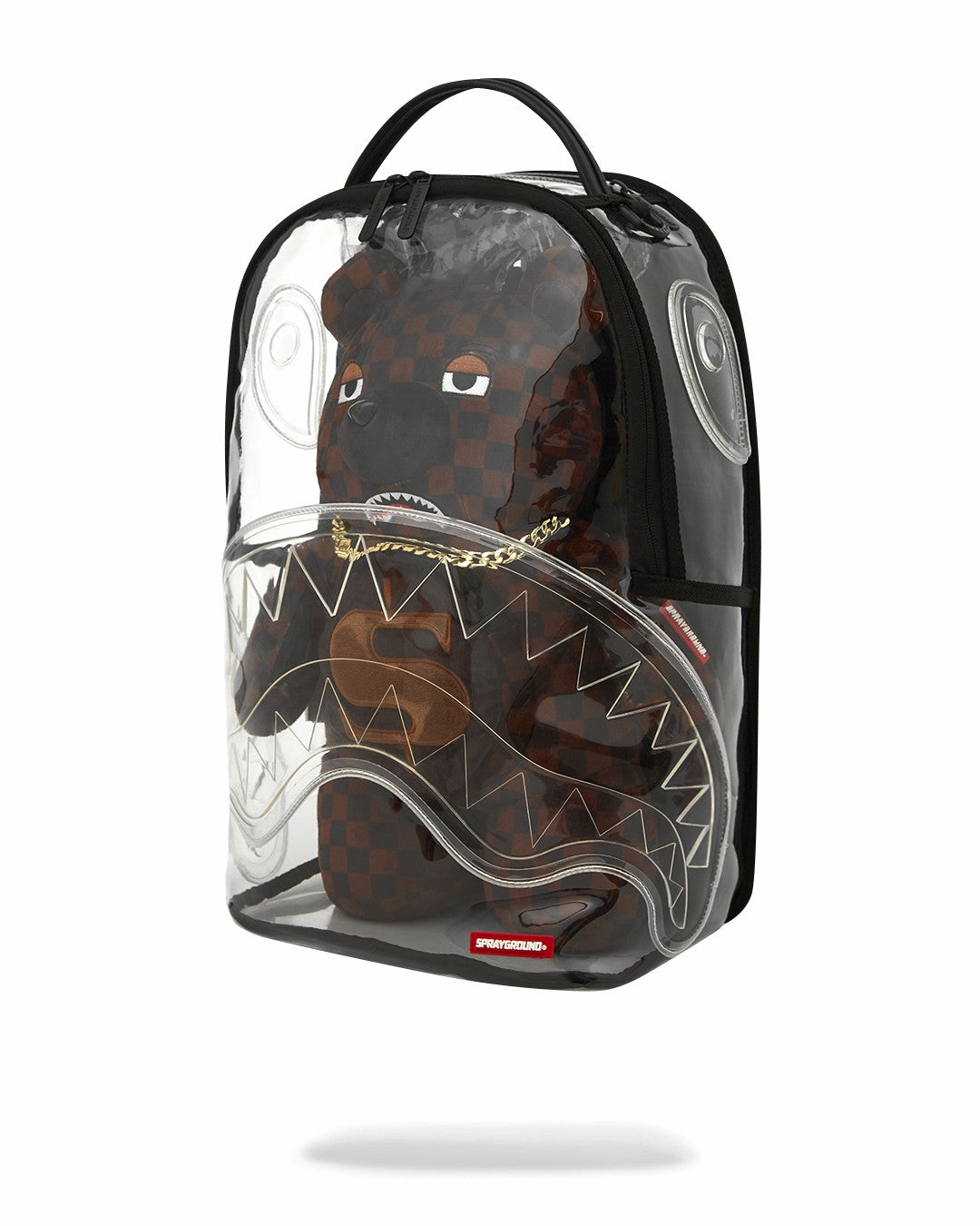 CLEAR BACKPACK - SHARKS IN PARIS BEAR | Sprayground Clearance