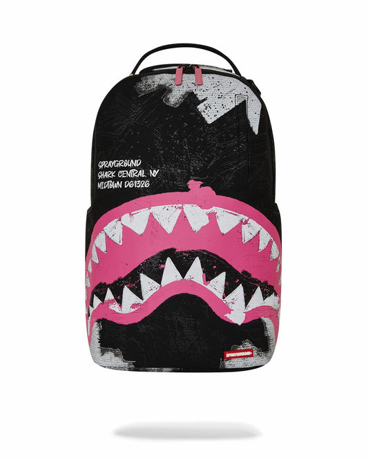 SHARK CENTRAL ACRYLIC ART DLX COTTON BACKPACK | Sprayground US