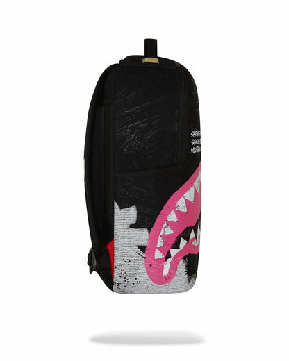 SHARK CENTRAL ACRYLIC ART DLX COTTON BACKPACK | Sprayground US