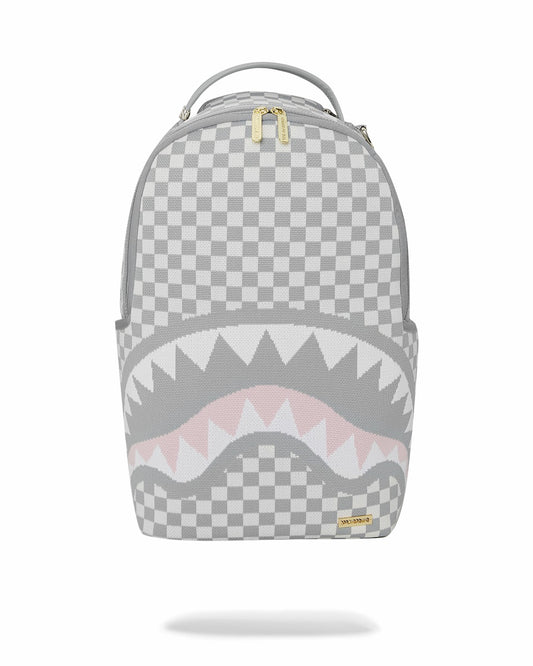 KNIT SHARKS IN PARIS IN CREAM DLX BACKPACK | Sprayground for sale